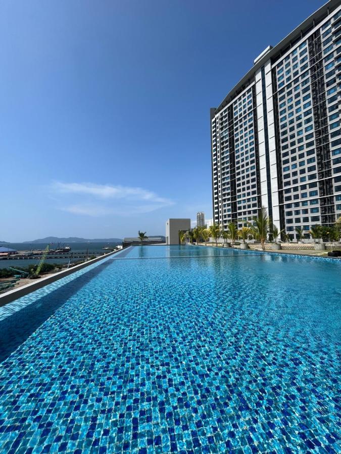 亞庇Jq Sea & Sunset View, 25Th Floor, Swimming Pool, Bymgsabah公寓 外观 照片